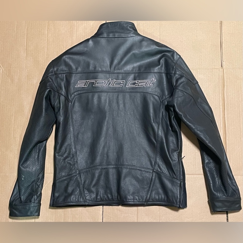 Arctic Cat snowmobile leather Jacket